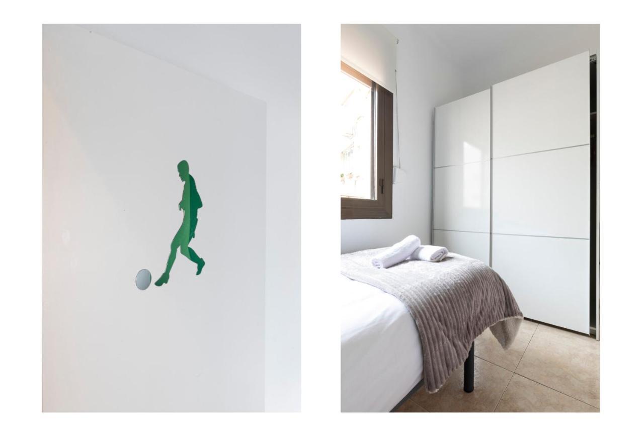 The Camp Nou Fcb Apartment Barselona Dış mekan fotoğraf